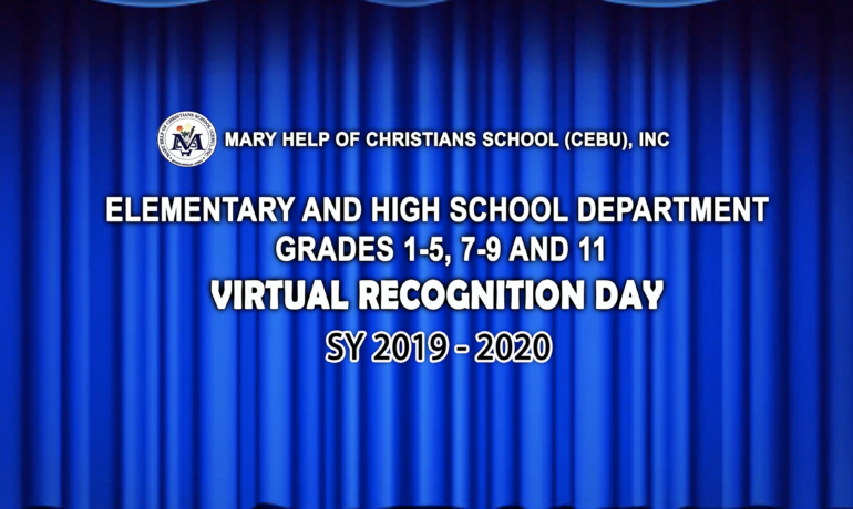 Virtual Recognition SY 2019 – 2020